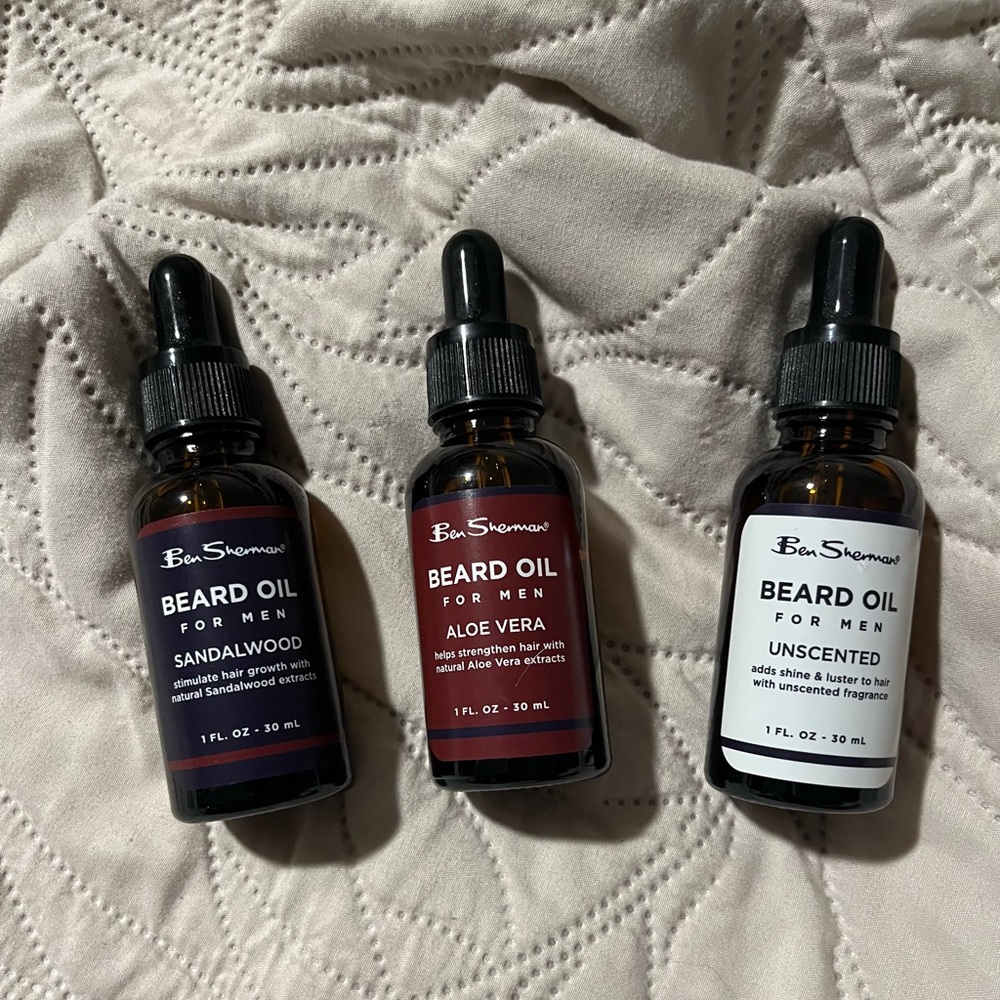 FREE with Purchase: NWOT Ben Sherman Beard Oil Trio